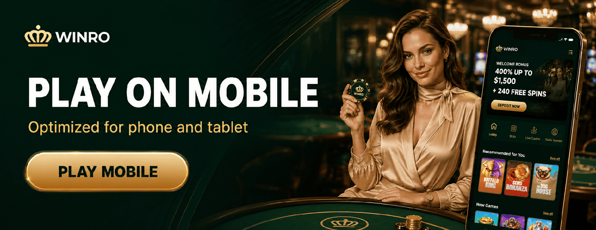 winro casino offer